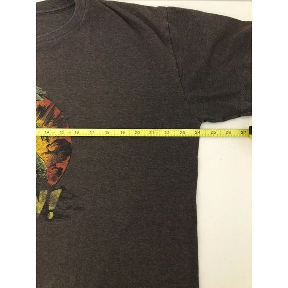 Godzilla Big In Japan Mens XL Brown T Shirt *12 - Picture 2 of 4